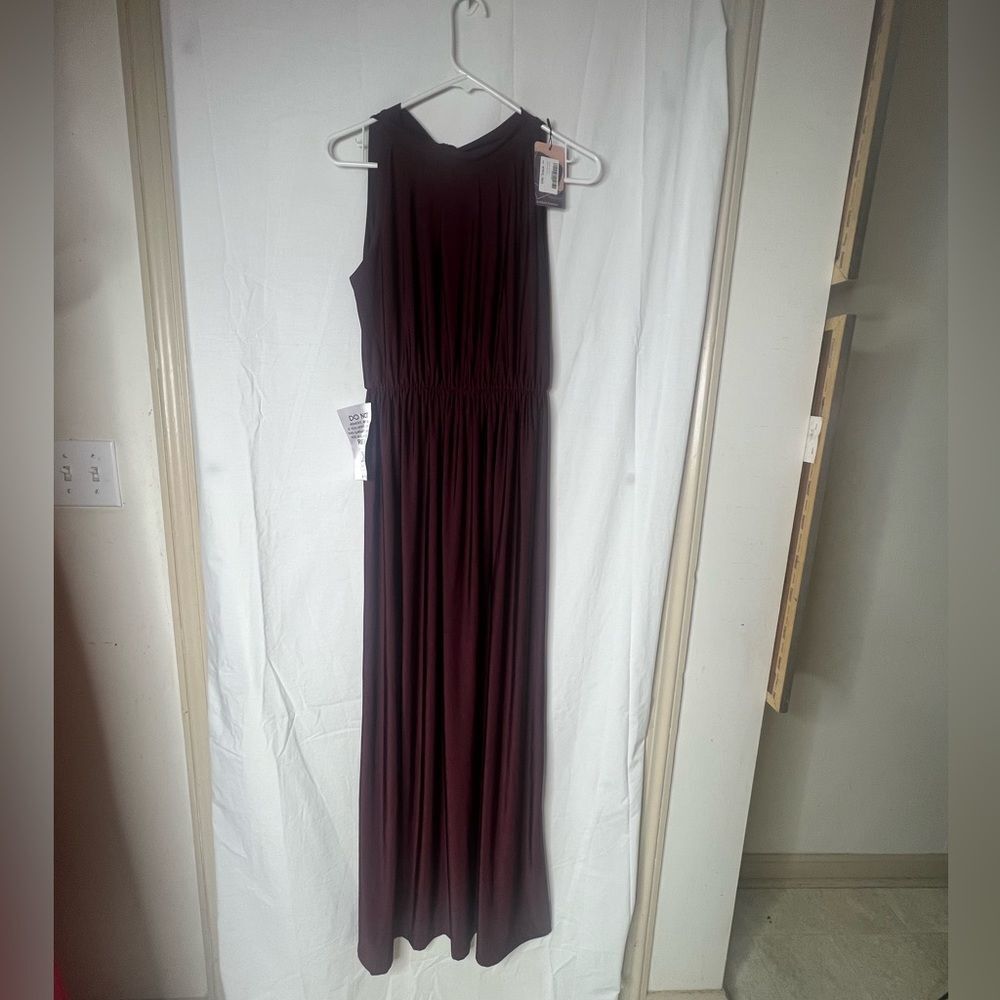 Koh Koh Maroon Wind Red Gown